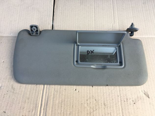 Aletta Parasole DESTRA / DX con gancetto NISSAN NAVARA PICK UP D22 2004 - Foto 2