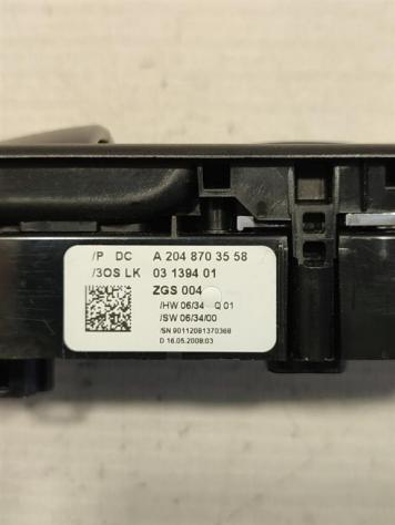 PULSANTIERA ANTERIORE SINISTRA MERCEDES Classe C Berlina W204 A2048703538 (07) - Foto 4