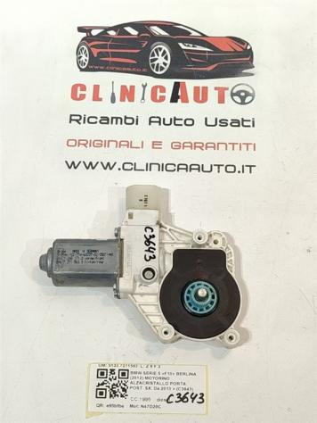 MOTORINO ALZAVETRO POSTERIORE SINISTRO BMW Serie 5 F10 5133 7271563 N47D20C (10) - Foto 2