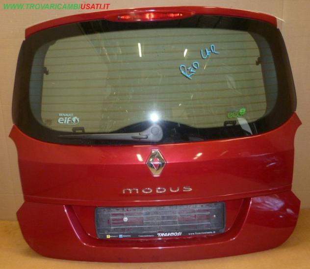 PORTELLO POST. ROSSO MET. CON MOT. RENAULT MODUS / G.MODUS (J77) Carrozzeria Lamierati esterni Portello Portello post. RENAULT - MODUS / G.MODUS -