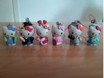 11 personaggi Hello Kitty mini cad. 1,00