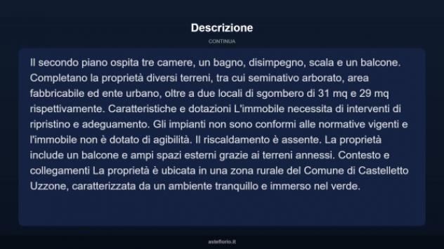 Immobile in asta di 258 m² con più di 5 locali in vendita a Castelletto Uzzone - Foto 4