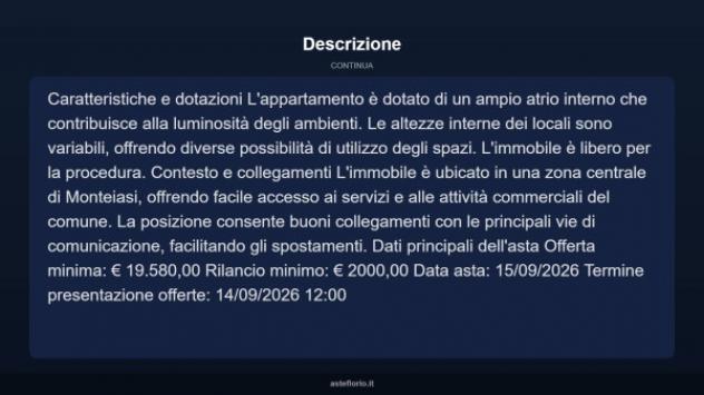 Immobile in asta di 195 m² con più di 5 locali in vendita a Monteiasi - Foto 7