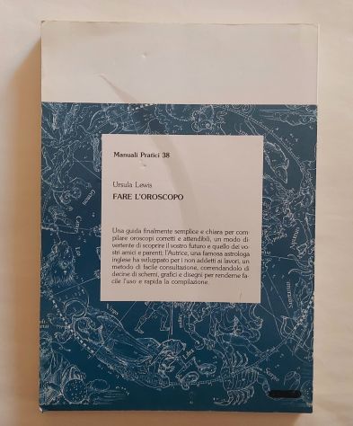 Fare l’oroscopo.Una facile guida per compilare Ursula Lewis 1°Ed.Anthropos,1988 - Foto 2