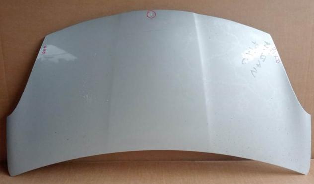 COFANO ANT. ARGENTO (1 Bullino) 999-U1296083 Carrozzeria  Lamierati esterni  Cofano  Cofano ant. NISSAN - PIXO - 01-04-2009 - 01-07-2013