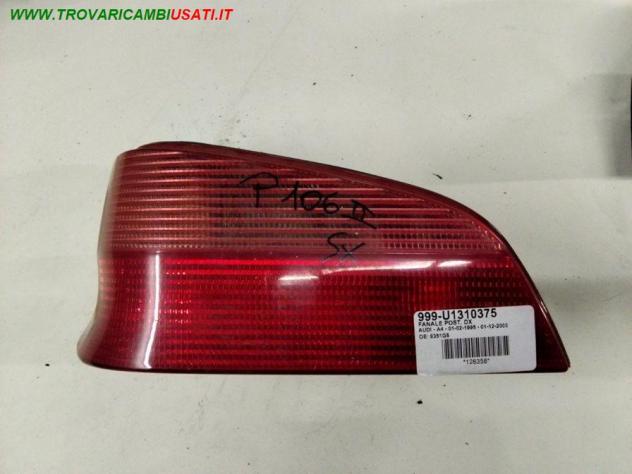 FANALE POST. DX XXXXXXXXXXXXX 999-U1310375 Parti elettriche  Fanaleria  Fanali  Fanale post. dx. PEUGEOT - 106 - 1996  2004