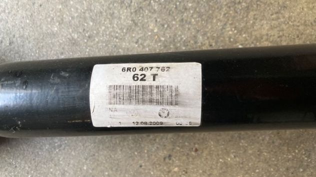 Semiasse anteriore DX Volkswagen Polo 1.4 benzina 6R del 2012 (6R0407762) - Foto 4