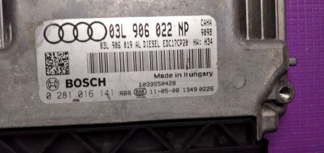 ECU AUDI A4 A5 2.0 TDI 0281016141 03L906022NP EDC17CP20