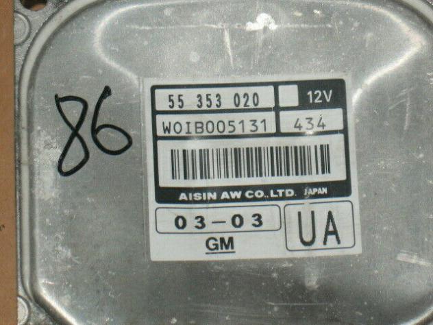 55353020 Ecu cambio automatico opel vectra 2.2 55353020 w01b005131 - Foto 2