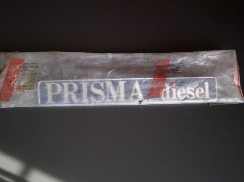 Scritta post. PRISMA DIESEL