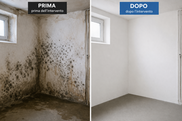Ambienti umidi o con muffa? Trasformali in spazi abitativi di valore!