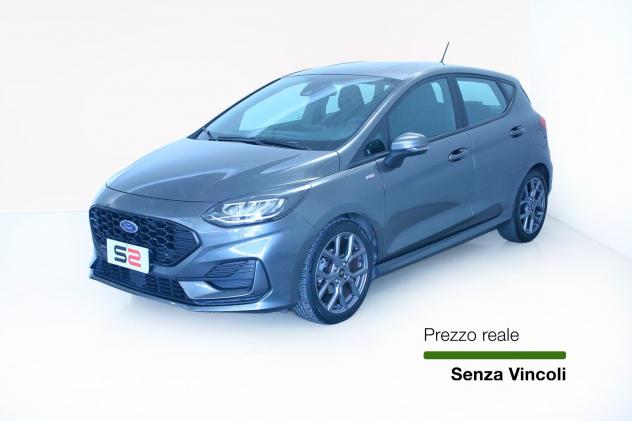 Ford Fiesta 1.0 EcoBoost Hybrid 125CV ST-Line Sensori parcheggio posteriori/Cerchi in lega da 17"