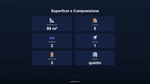 Immobile in asta di 99 m² in vendita a Napoli - Foto 4