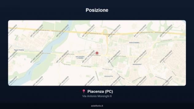 Immobile in asta di 269 m² con più di 5 locali e box auto in vendita a Piacenza - Foto 17