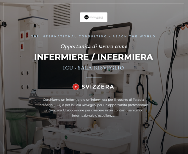 infermiere/infermiera ICU - sala risveglio - Svizzera