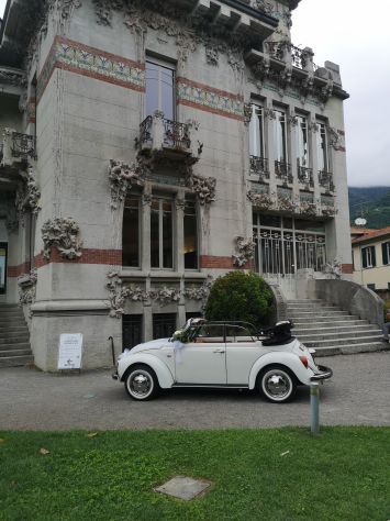 Noleggio per matrimoni maggiolone d'epoca bianco - Foto 3