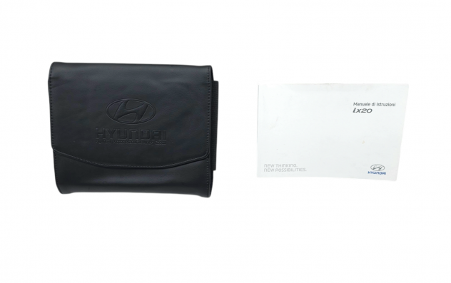 LIBRETTO USO E MANUTENZIONE HYUNDAI iX20 Serie G4FC (1019)