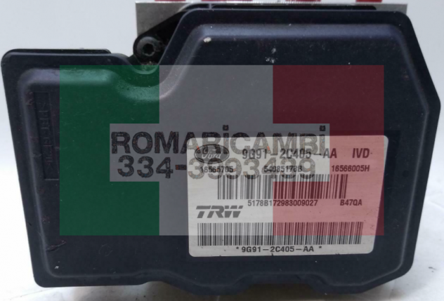 Ford Mondeo 1.8 2009 centralina gruppo pompa ABS 9G91-2C405-AA