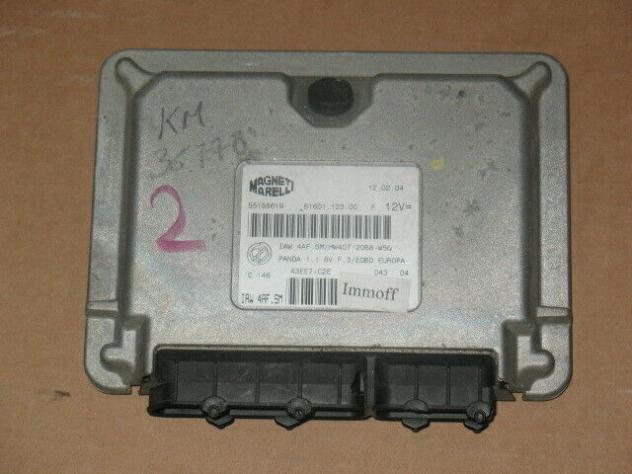 55188619 4AF.SMECU FIAT PANDA 1.1 55188619 IAW 4AF.SM HW407 PRONTA ALL'USO