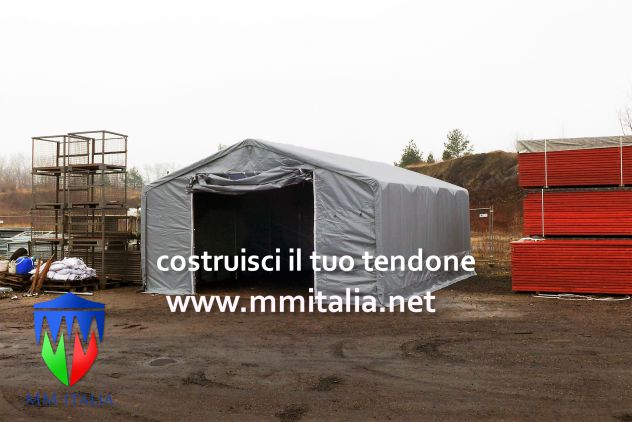 TENDONI PER AGRICOLTURA 8 X 16 X 3,96 Mt. € 3.284,00 i.e. MM Italia - Foto 8