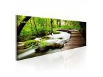 Quadro Ruscello Sui Monti Cm. 120x40 E 135x45 - ARREDALACASA