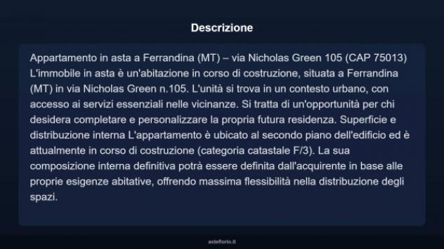 Immobile in asta di 60 m² in vendita a Ferrandina - Foto 6