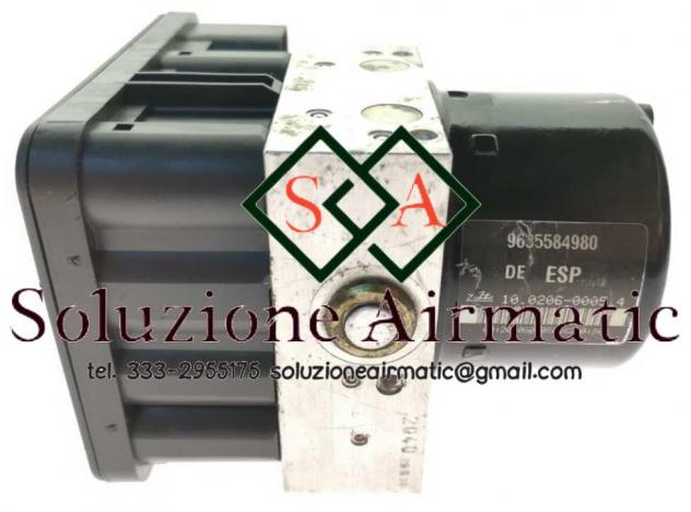 Citroen C5 centralina gruppo pompa ABS 9635584980 - Foto 2
