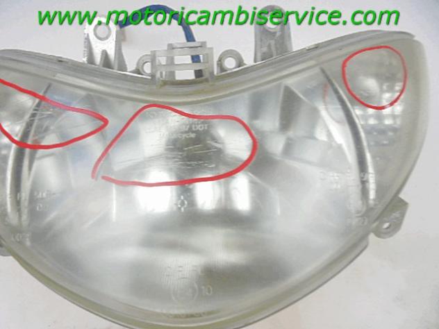 FARO ANTERIORE KYMCO GRAN DINK 125 2001 - 2006 KY320017 FRONT LIGHT CON DIFETTO - Foto 3