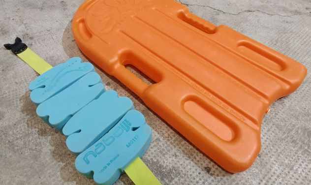 kit nuoto e mare: tavoletta surf e cintura galleggiante Nabaiji - Foto 2