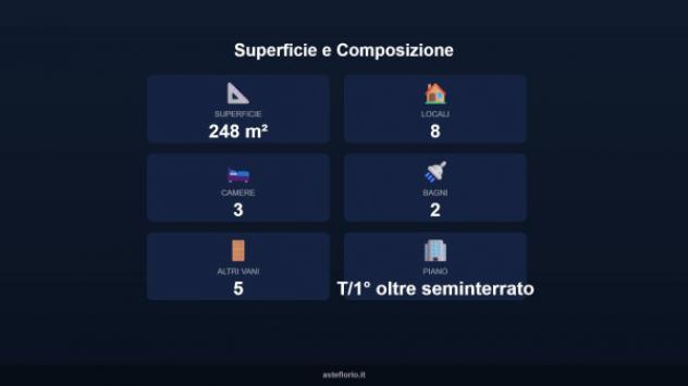 Immobile in asta di 248 m² con più di 5 locali e box auto in vendita a Castelfranco di Sotto - Foto 4