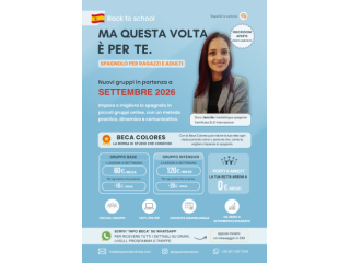 Lezioni di spagnolo Online con madrelingua.