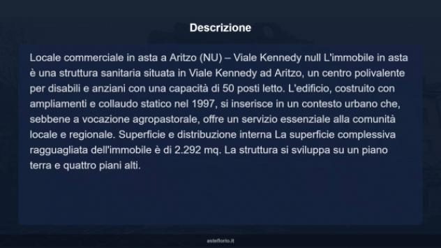 Immobile in asta di 2292 m² in vendita a Aritzo - Foto 5