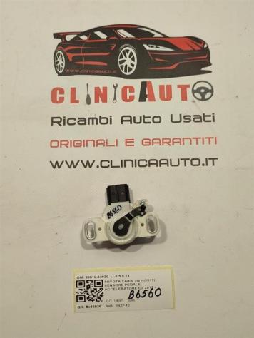 SENSORE PEDALE ACCELERATORE TOYOTA Yaris Serie 89510-33030 1NZFXE (1720) - Foto 4