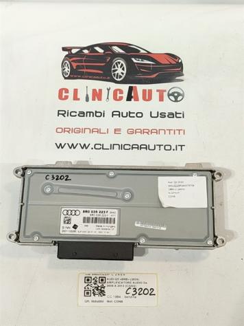 AMPLIFICATORE AUTORADIO AUDI Q5 Serie (8RB) 8R0035223F CDNB (0812) - Foto 2