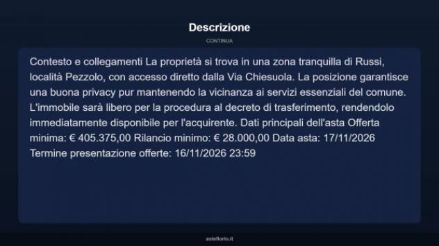 Immobile in asta di 500 m² in vendita a Russi - Foto 11