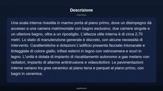 Immobile in asta di 134 m² con più di 5 locali e box auto in vendita a Stra - Foto 18
