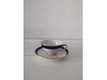 Porcellane Eschenbach modello New England Royal Palace (bordo blu cobalto e oro)