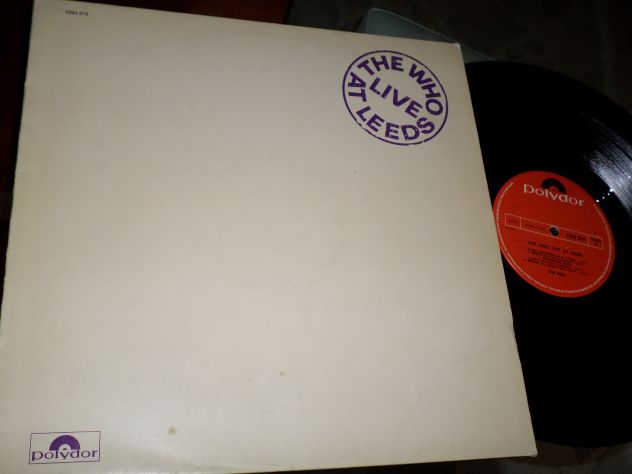 THE WHO - Live At Leeds - LP / 33 giri 1970 Italy Polydor
