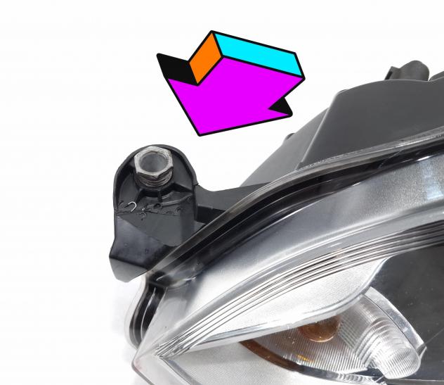 FARO ANTERIORE SINISTRO VOLKSWAGEN Up 1° Serie CPGA (11) - Foto 7