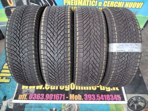 4 gomme usate pirelli 205 60 16 96h invernali