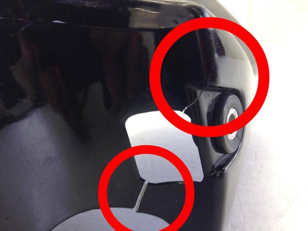 YAMAHA YZF R6 600 PARAFANGO RUOTA ANTERIORE - NON ORIGINALE 2003 2004 RJ051 - Foto 5