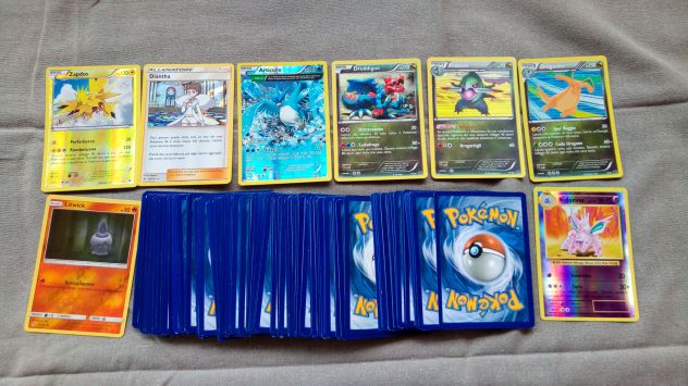Carte gioco Pokemon rare,brillanti,holo a scelta