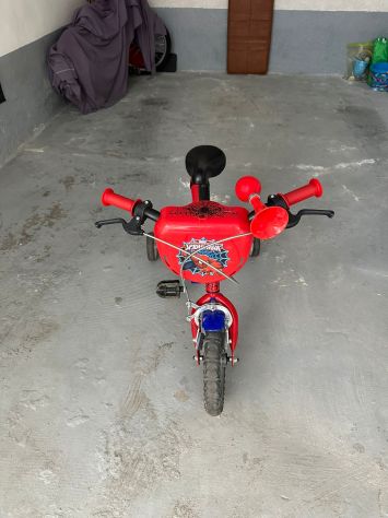 Bicicletta bambino modello Spiderman