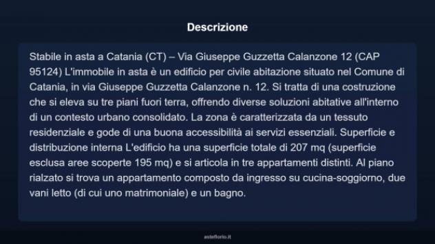 Immobile in asta di 207 m² con più di 5 locali in vendita a Catania - Foto 7