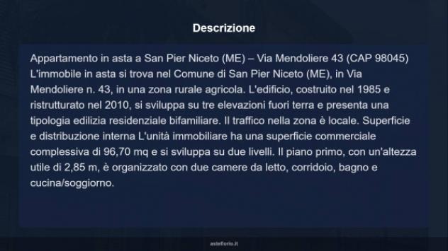 Immobile in asta di 96 m² con più di 5 locali in vendita a San Pier Niceto - Foto 9