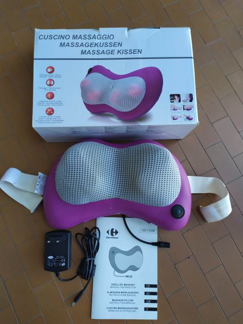 CUSCINO MASSAGGIATORE SHIATSU