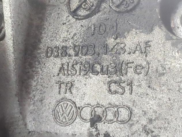038903143AF SUPPORTO ALTERNATORE VOLKSWAGEN TOURAN 1.9 D 77KW 6M 5P (2010) RICAMBIO USATO - Foto 3