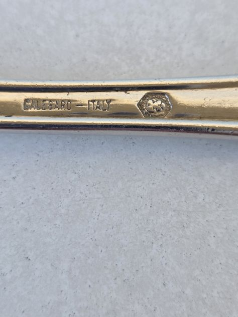 Forchette 5 pz placcate argento, 2 coppie più una singola. - Foto 9