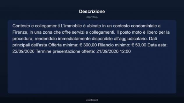 Immobile in asta di 2 m² in vendita a Firenze - Foto 4