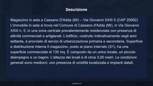 Immobile in asta di 135 m² in vendita a Cassano d'Adda - Foto 8